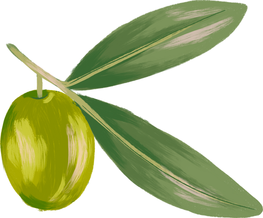 Painterly Olive